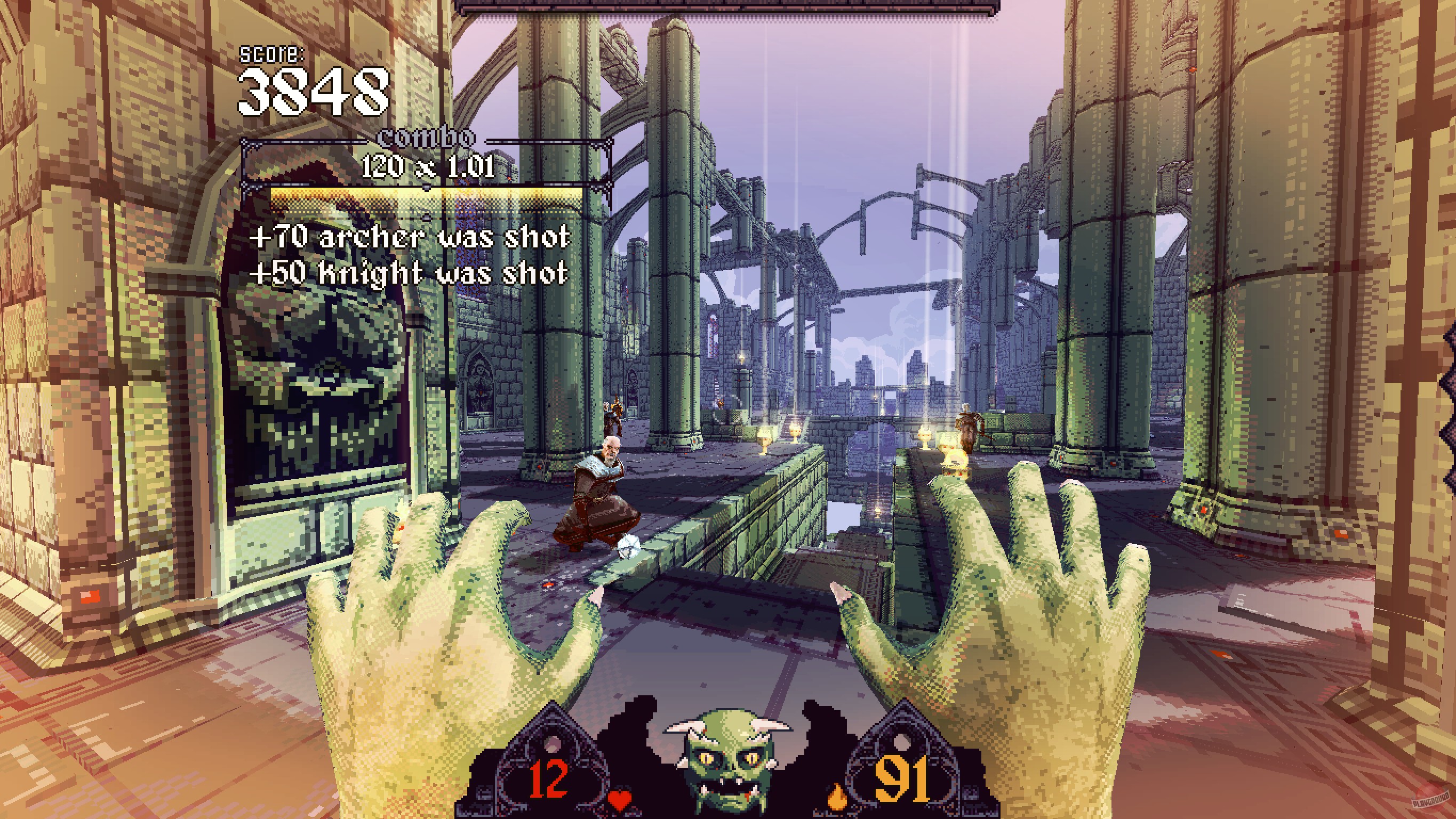 Скриншот из игры Cathedral 3-D - 2