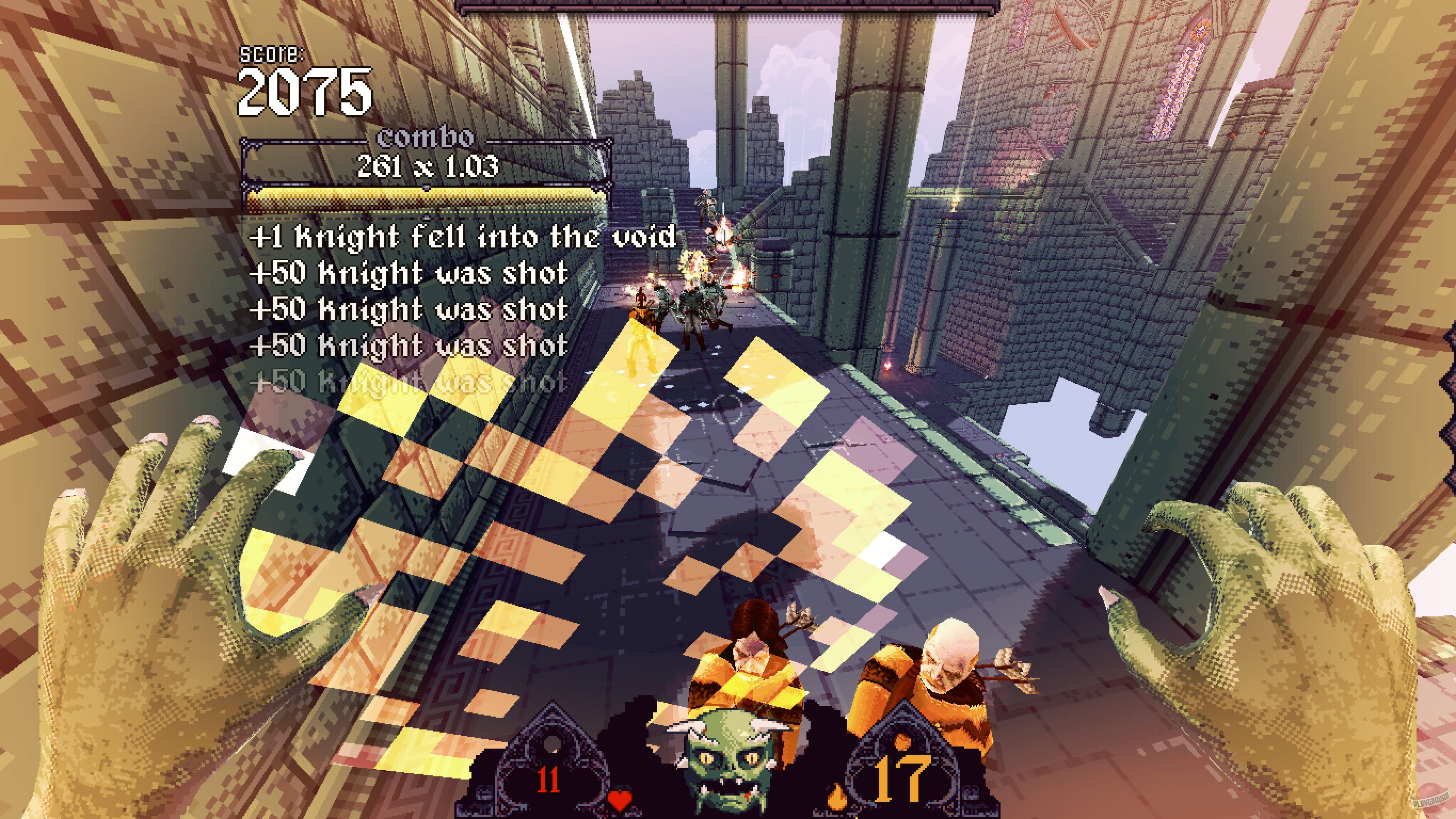 Скриншот из игры Cathedral 3-D - 5