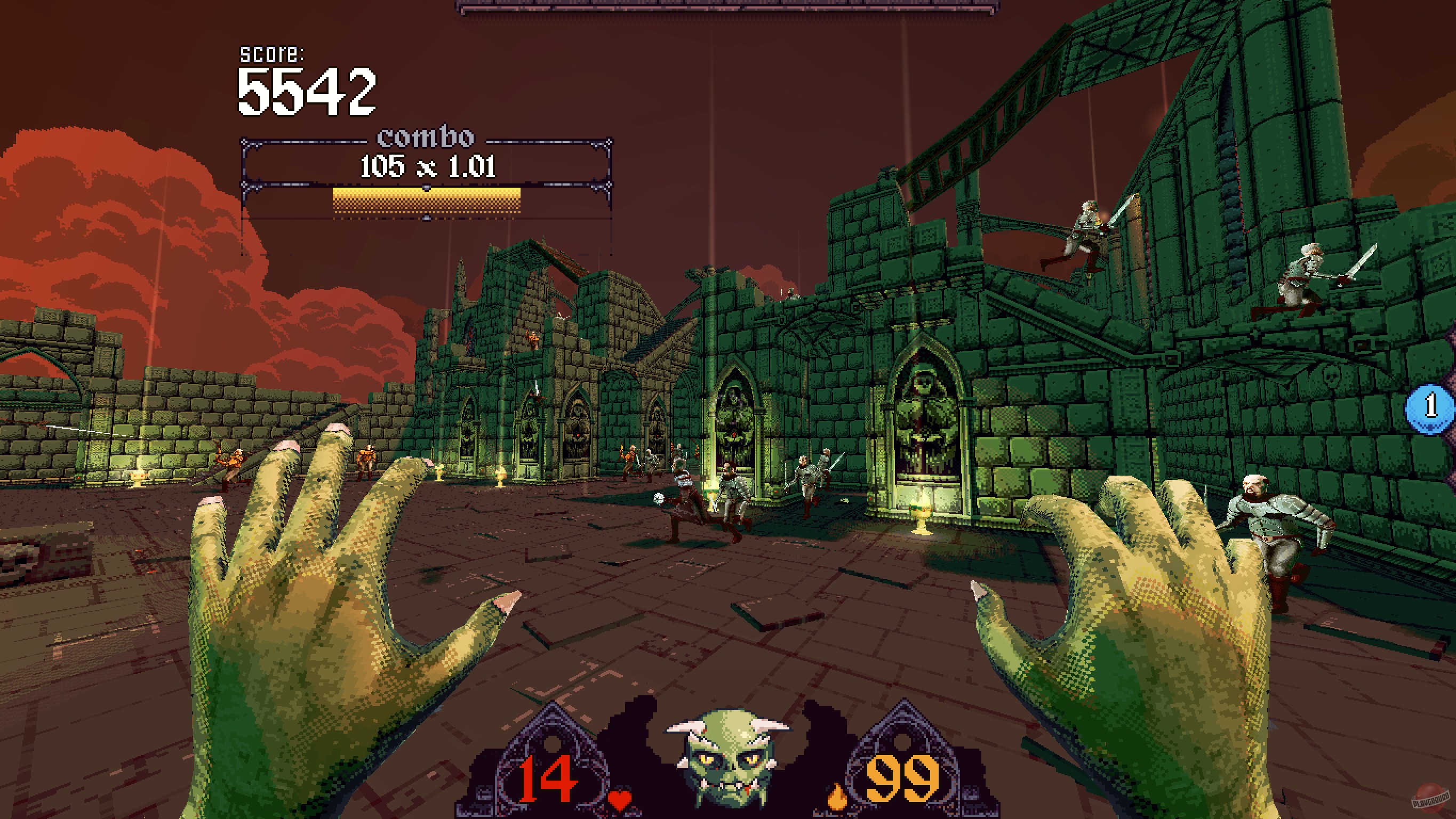 Скриншот из игры Cathedral 3-D - 9