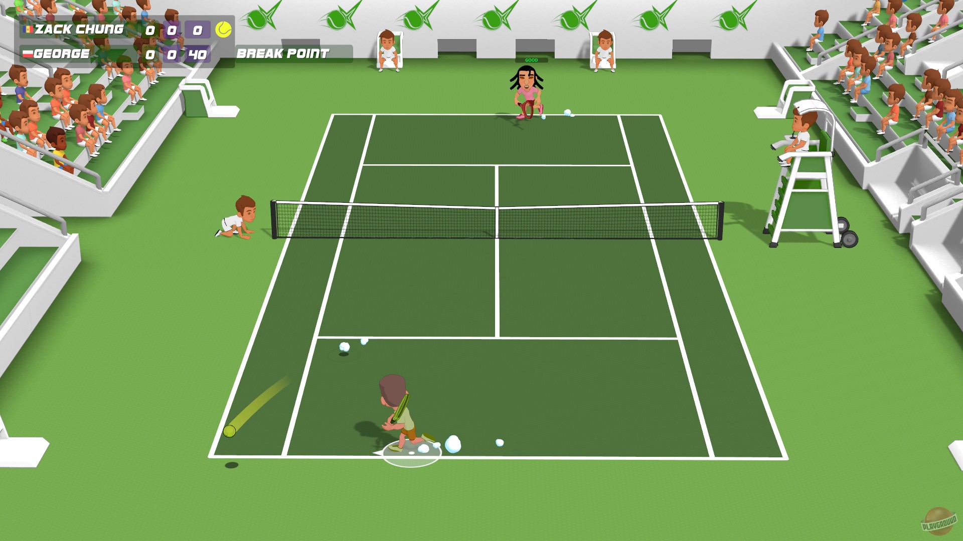 Скриншот из игры Super Tennis Blast - 6