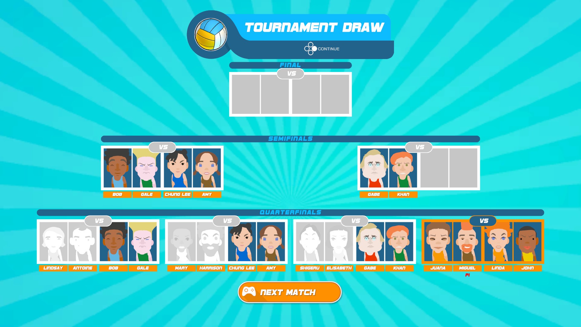 Скриншот из игры Super Volley Blast - 24