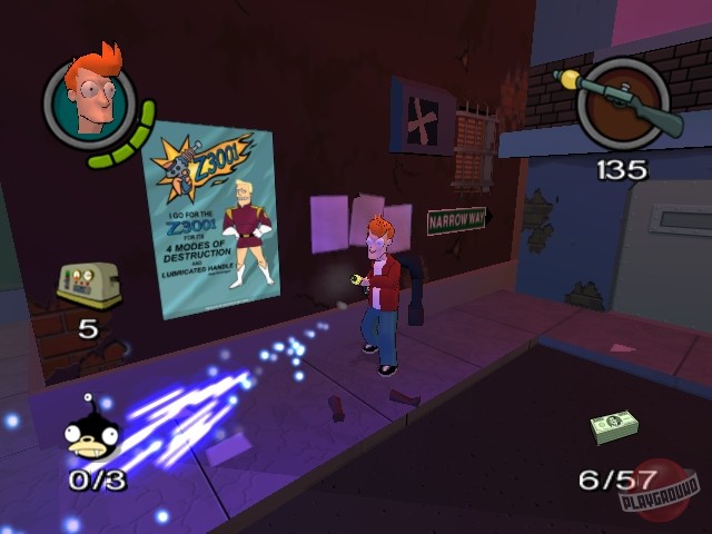 Скриншот из игры Futurama - 5