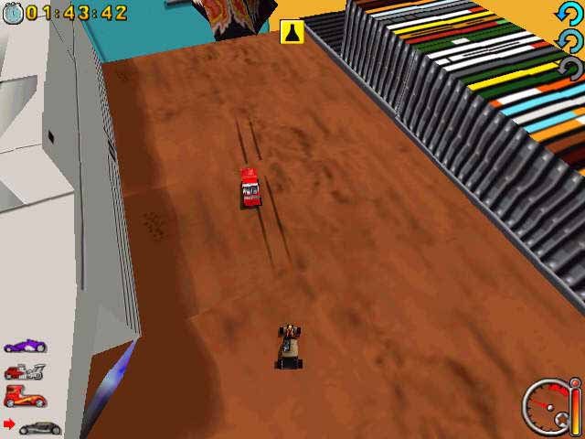 Скриншот из игры Hot Wheels Micro Racers - 1