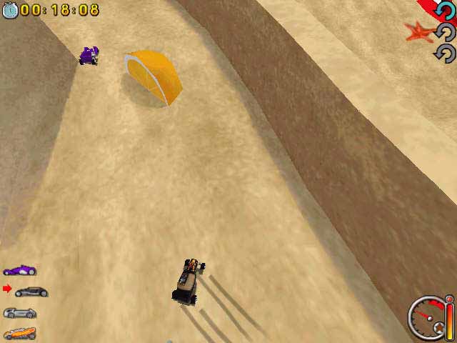 Скриншот из игры Hot Wheels Micro Racers - 2