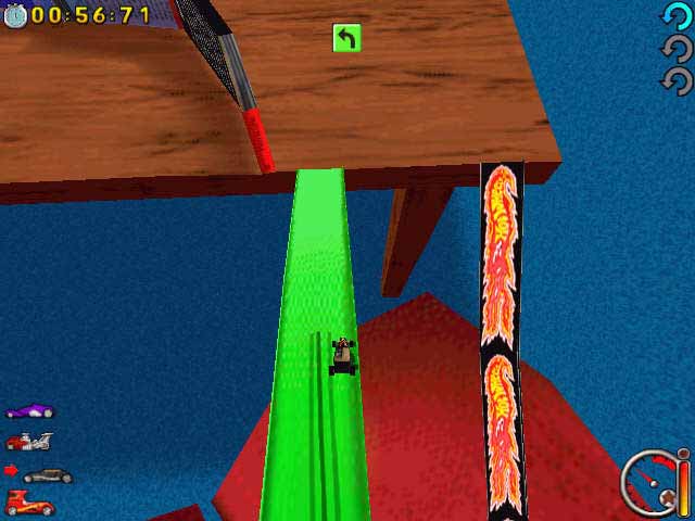 Скриншот из игры Hot Wheels Micro Racers - 4