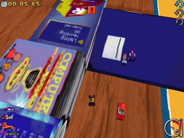 Скриншот из игры Hot Wheels Micro Racers - 5