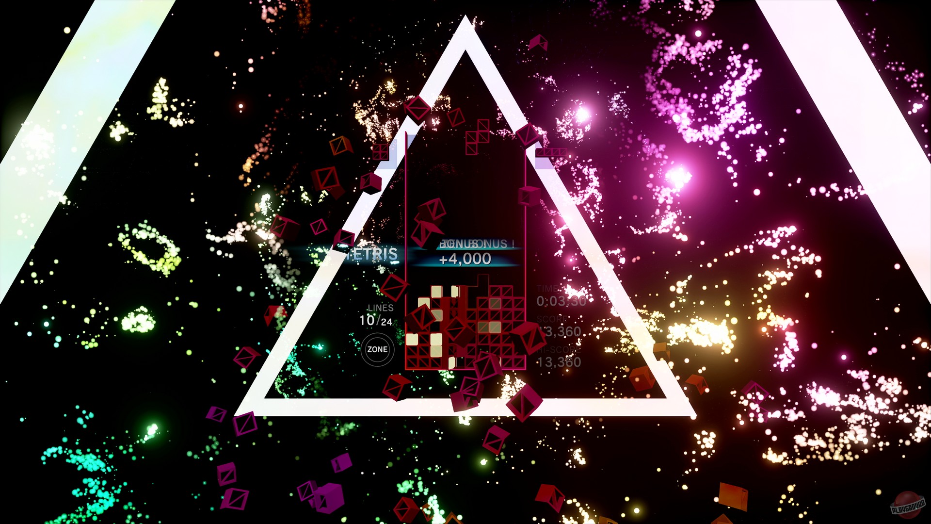 Скриншот из игры Tetris Effect - 21