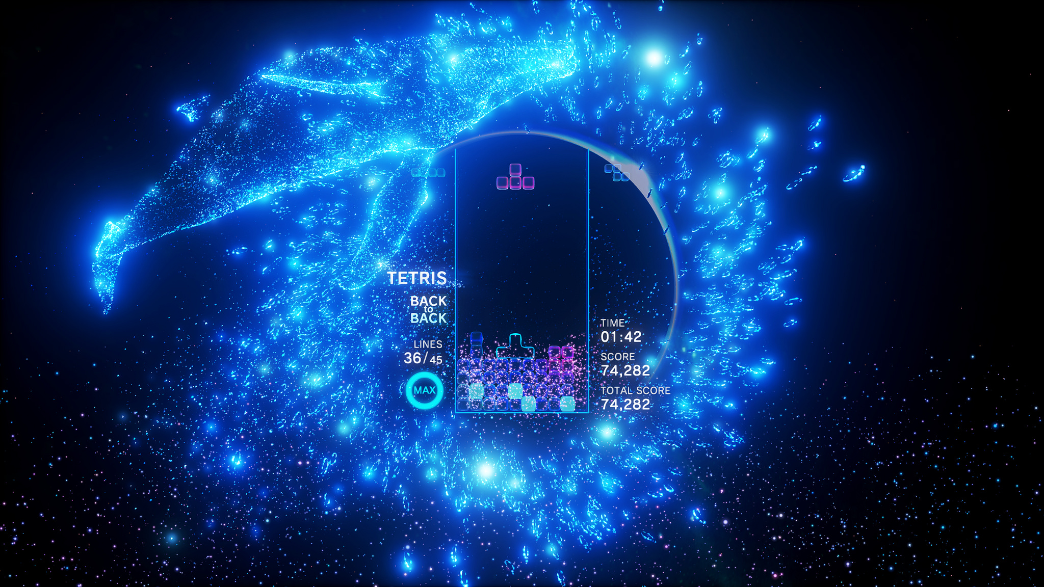 Скриншот из игры Tetris Effect - 9