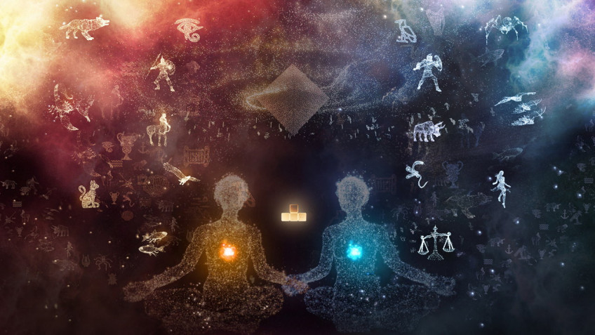 Скриншот из игры Tetris Effect - 1