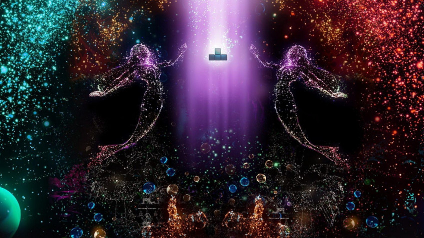Скриншот из игры Tetris Effect - 2