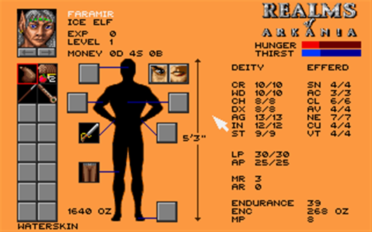 Скриншот из игры Realms of Arkania: Blade of Destiny - 9