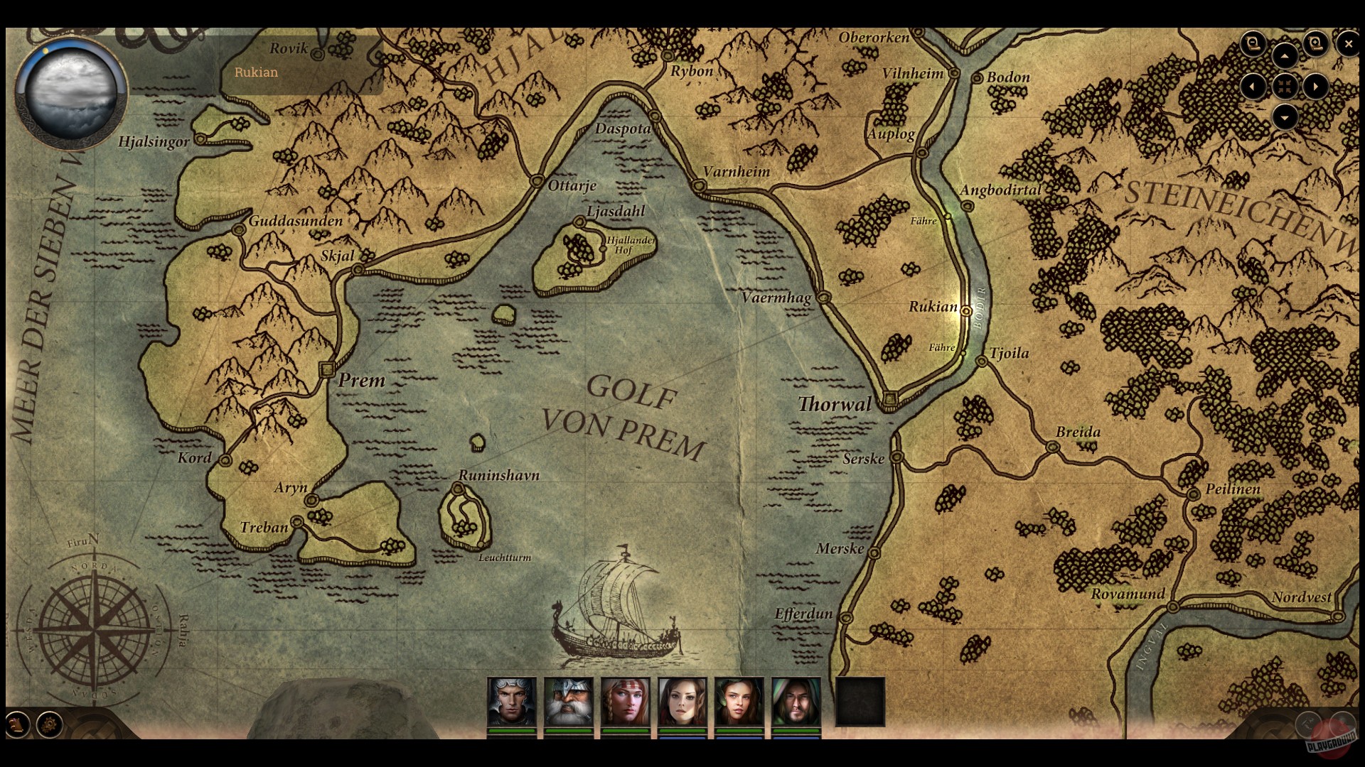 Скриншот из игры Realms of Arkania: Blade of Destiny - 10