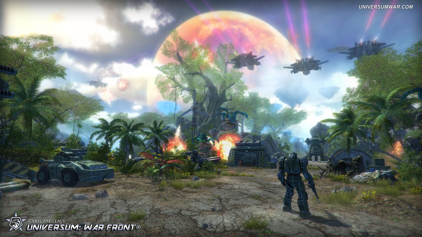 Скриншот из игры Universum: War Front - 1