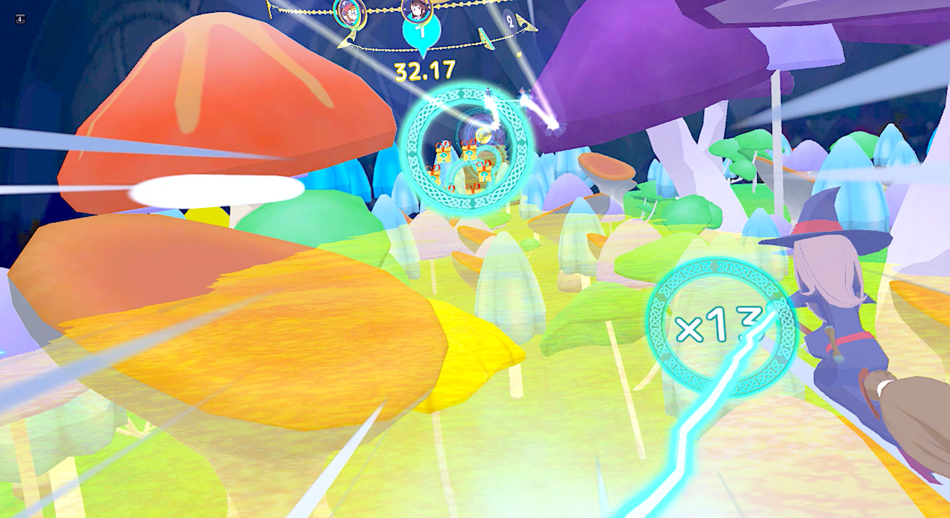 Скриншот из игры Little Witch Academia: VR Broom Racing - 21