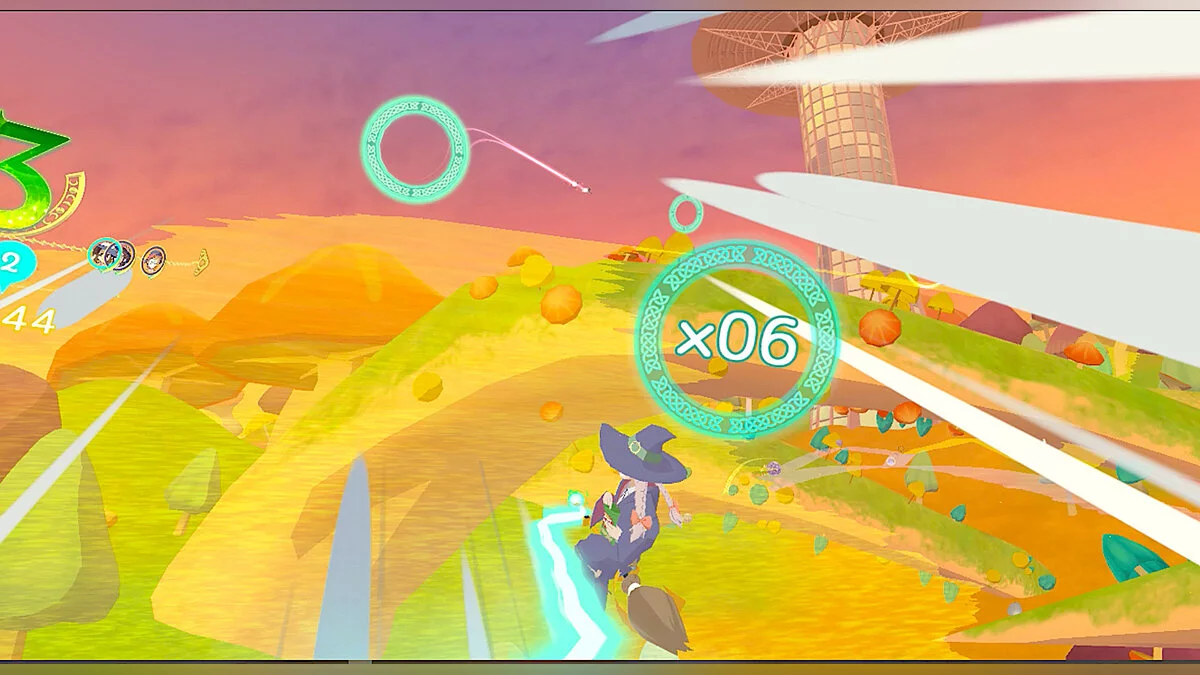 Скриншот из игры Little Witch Academia: VR Broom Racing - 18