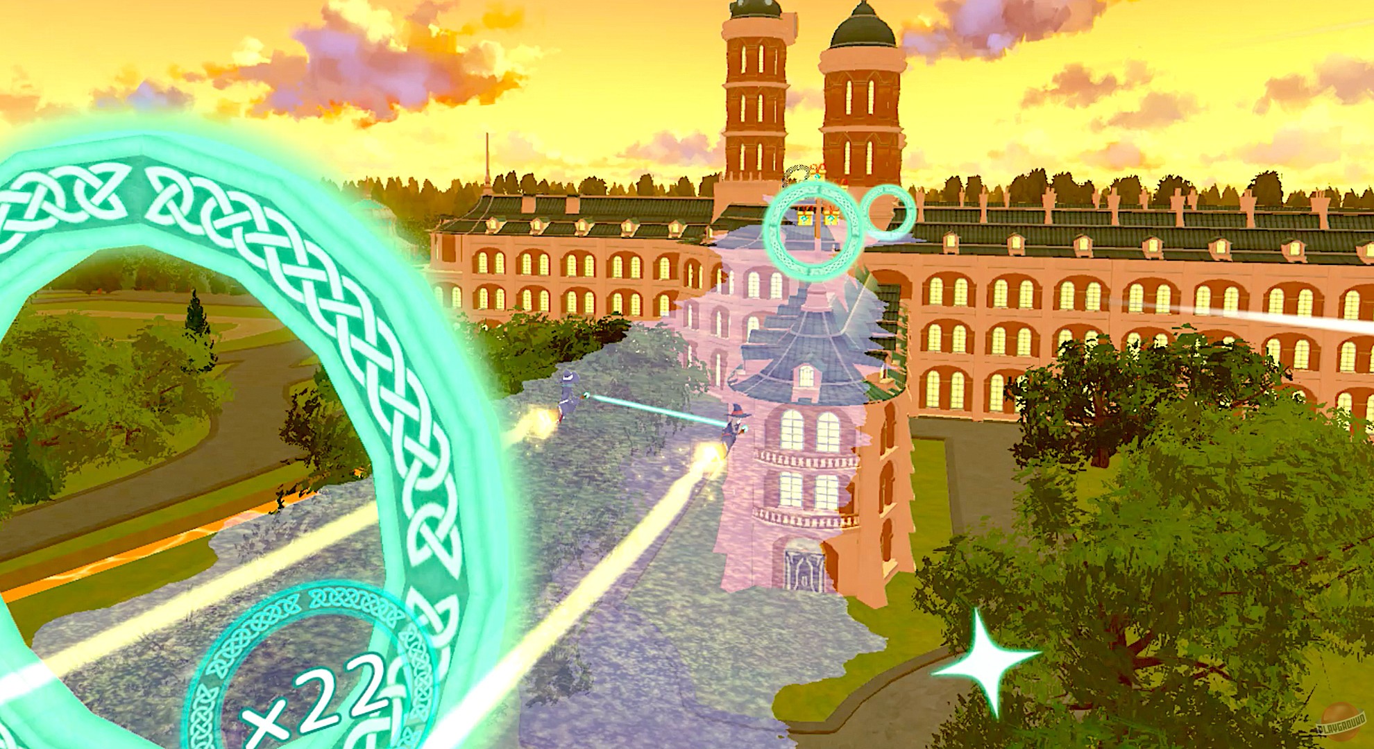 Скриншот из игры Little Witch Academia: VR Broom Racing - 8