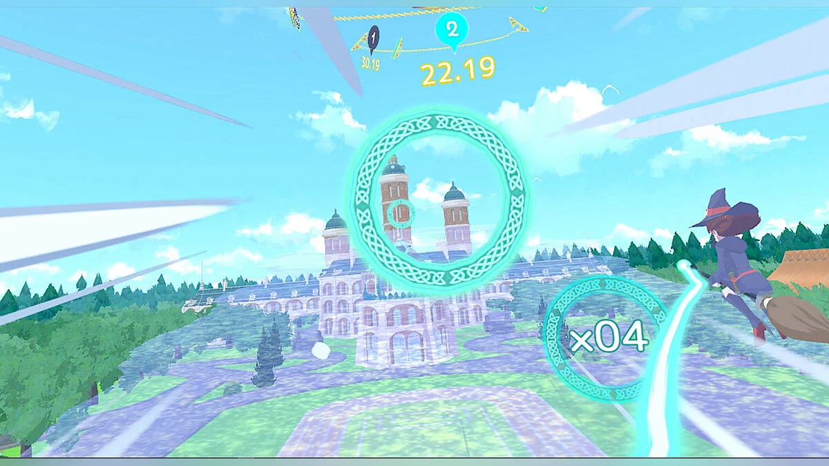 Скриншот из игры Little Witch Academia: VR Broom Racing - 12