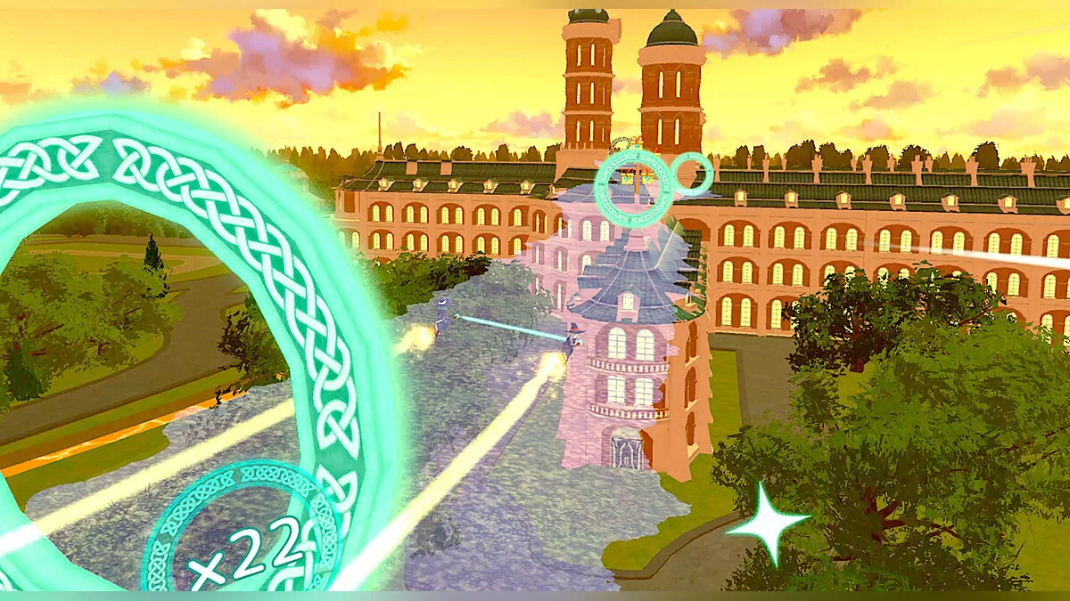 Скриншот из игры Little Witch Academia: VR Broom Racing - 26