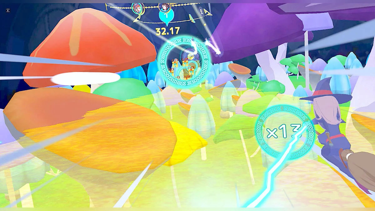 Скриншот из игры Little Witch Academia: VR Broom Racing - 3