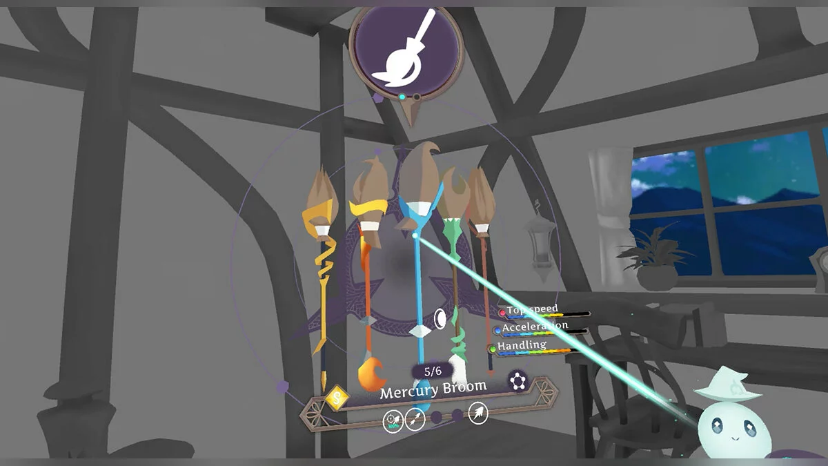 Скриншот из игры Little Witch Academia: VR Broom Racing - 10