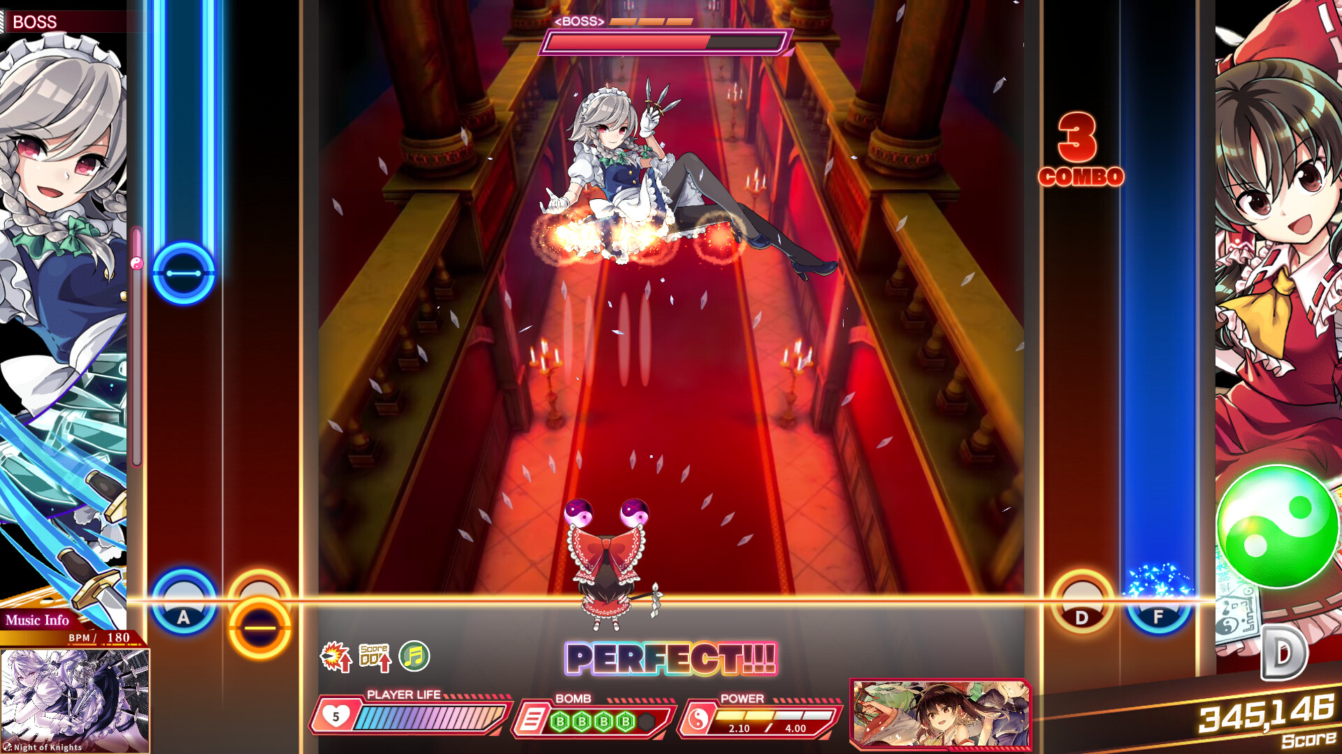Скриншот из игры Touhou Danmaku Kagura: Phantasia Lost - 6