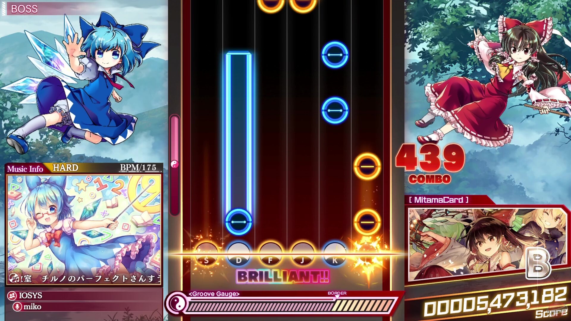 Скриншот из игры Touhou Danmaku Kagura: Phantasia Lost - 7