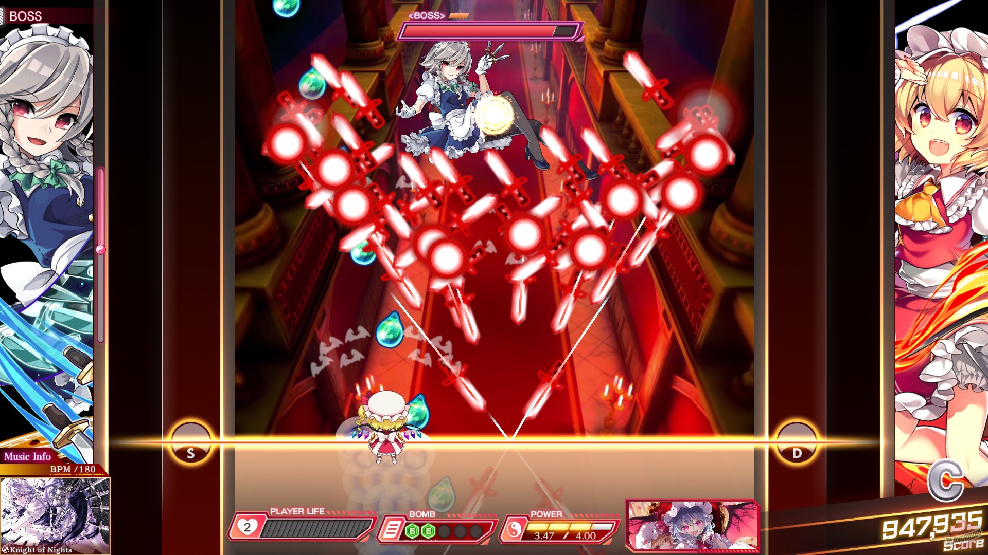 Скриншот из игры Touhou Danmaku Kagura: Phantasia Lost - 2