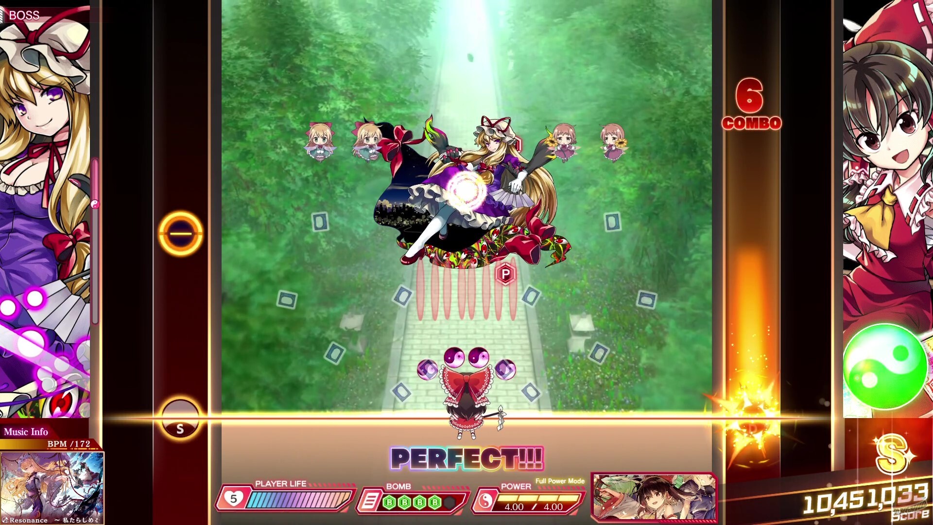 Скриншот из игры Touhou Danmaku Kagura: Phantasia Lost - 5