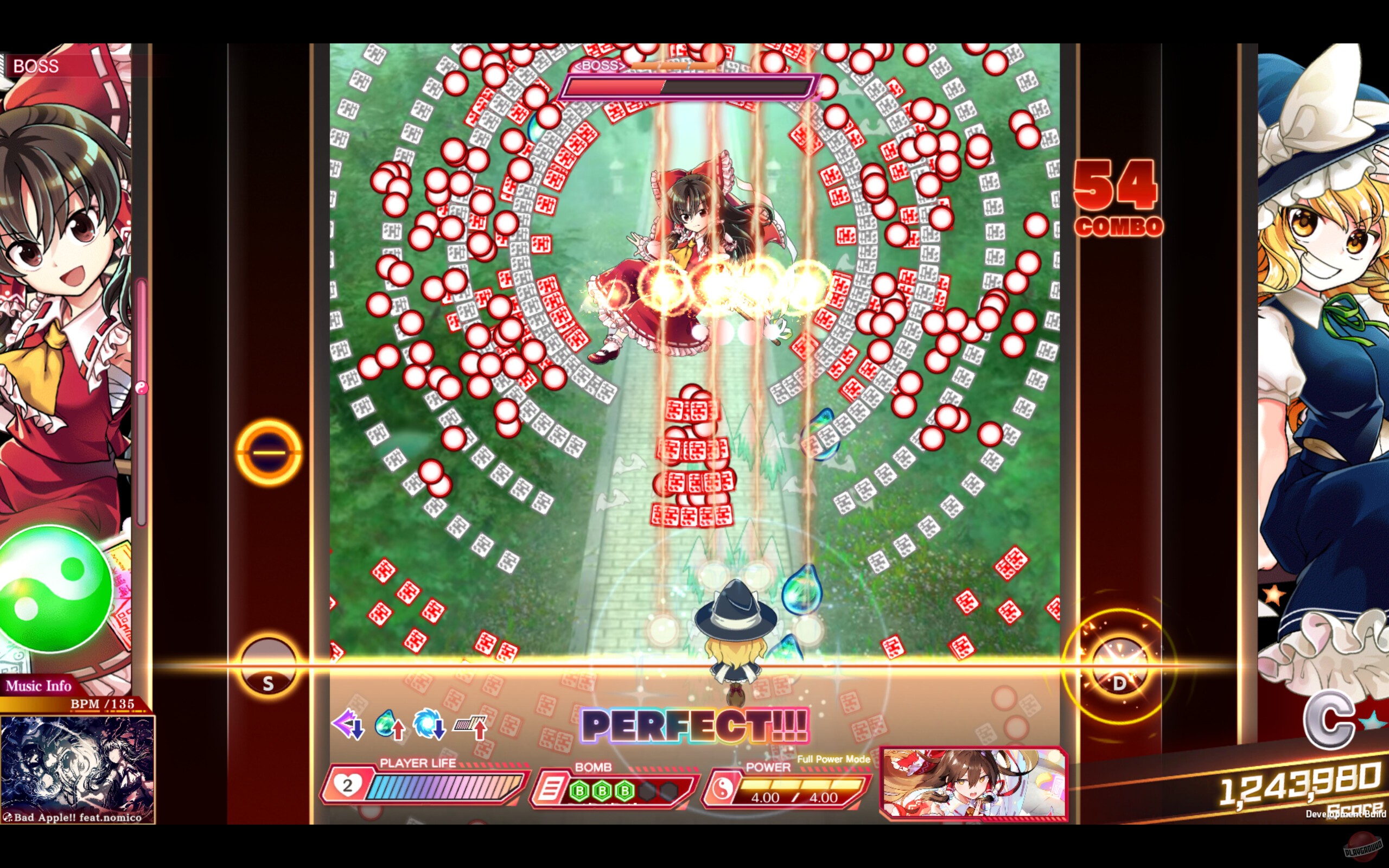 Скриншот из игры Touhou Danmaku Kagura: Phantasia Lost - 9