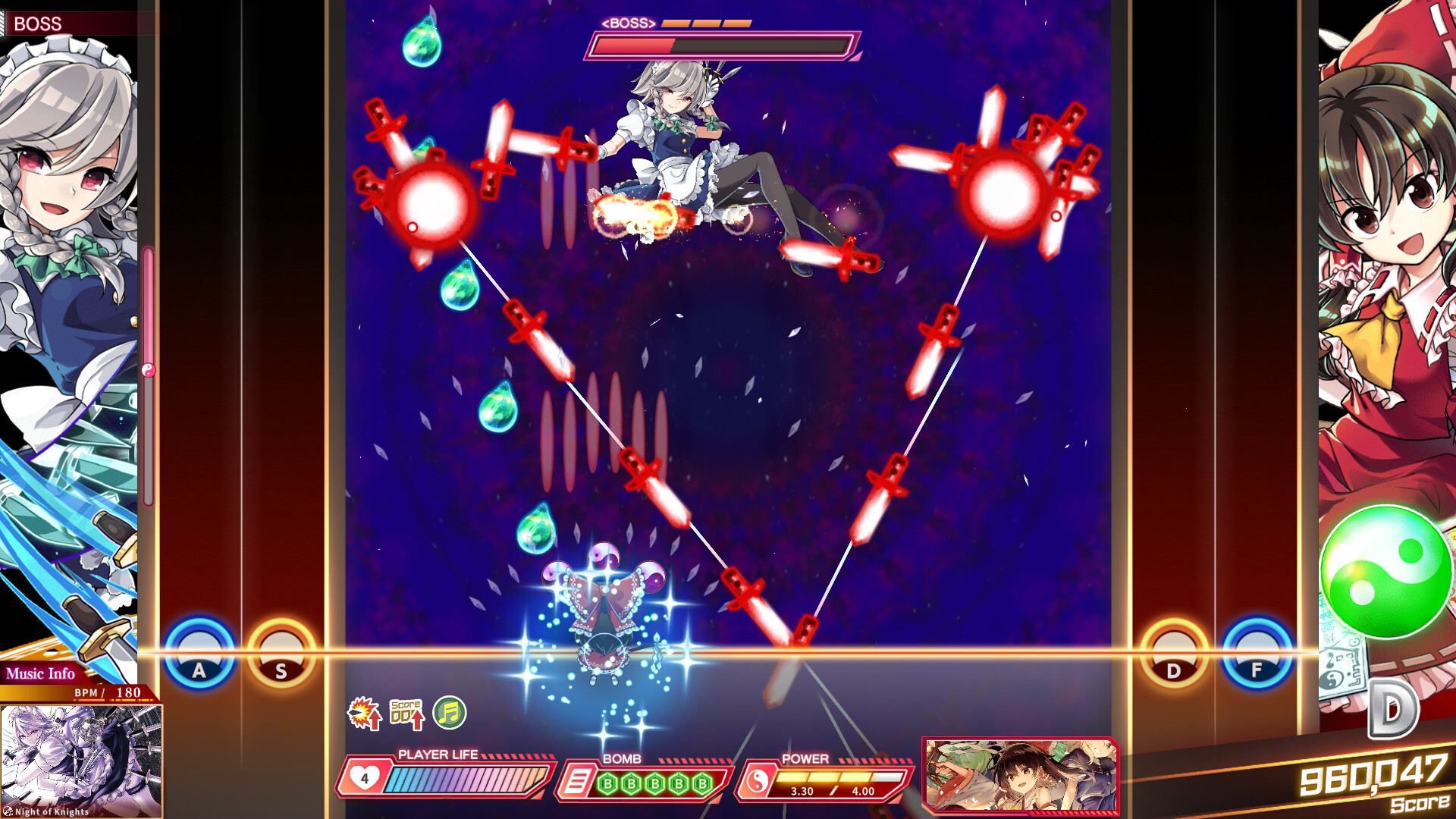Скриншот из игры Touhou Danmaku Kagura: Phantasia Lost - 11