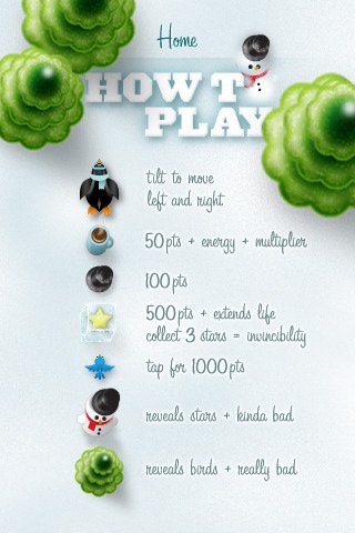 Скриншот из игры Rocket Downhill Penguin - 5