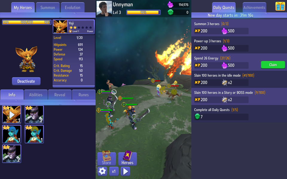 Скриншот из игры Hero Masters - 2