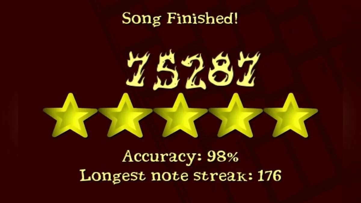 Скриншот из игры Frets on Fire - 15