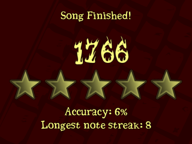 Скриншот из игры Frets on Fire - 11