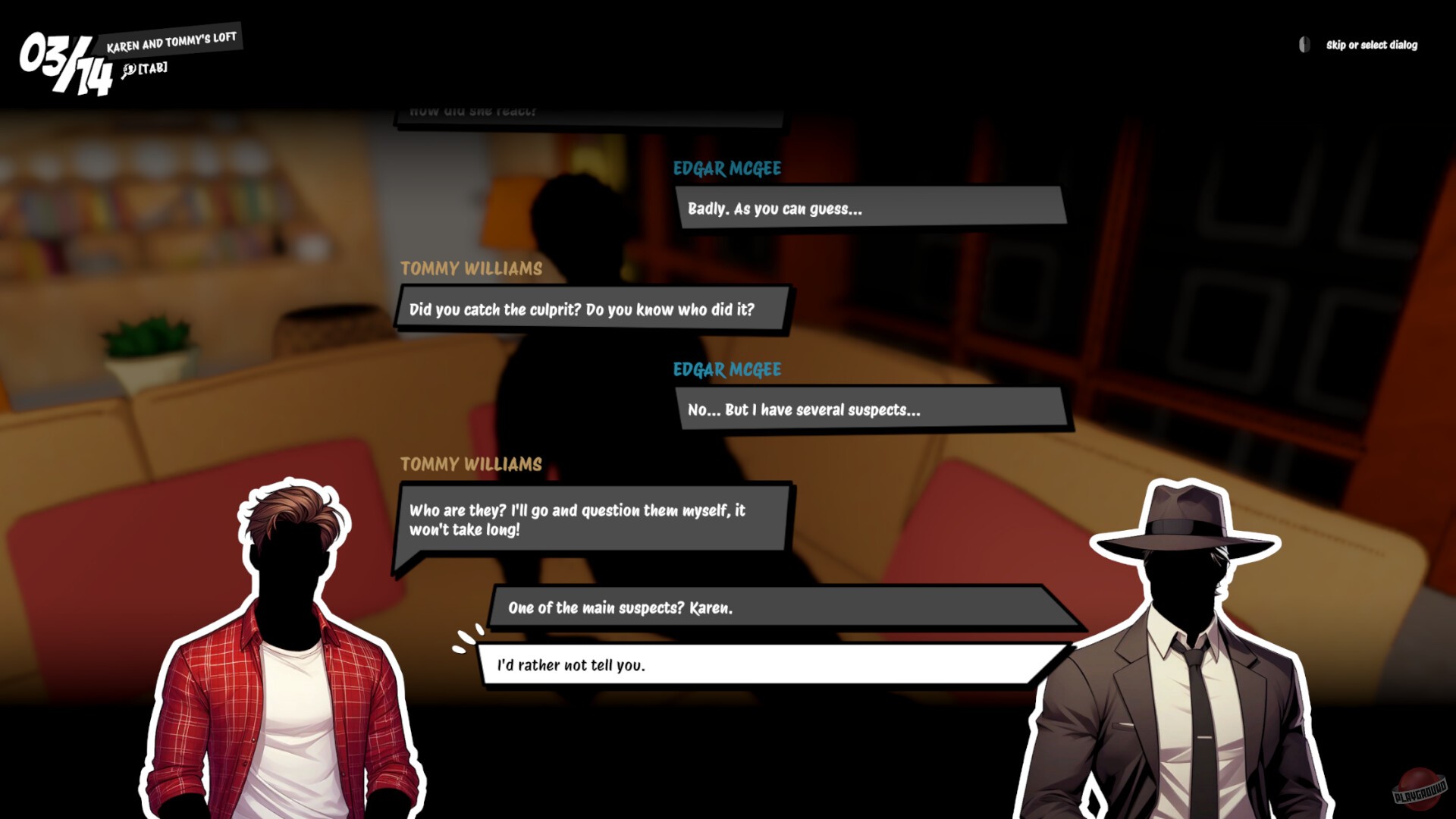 Скриншот из игры My Own Murder - 4