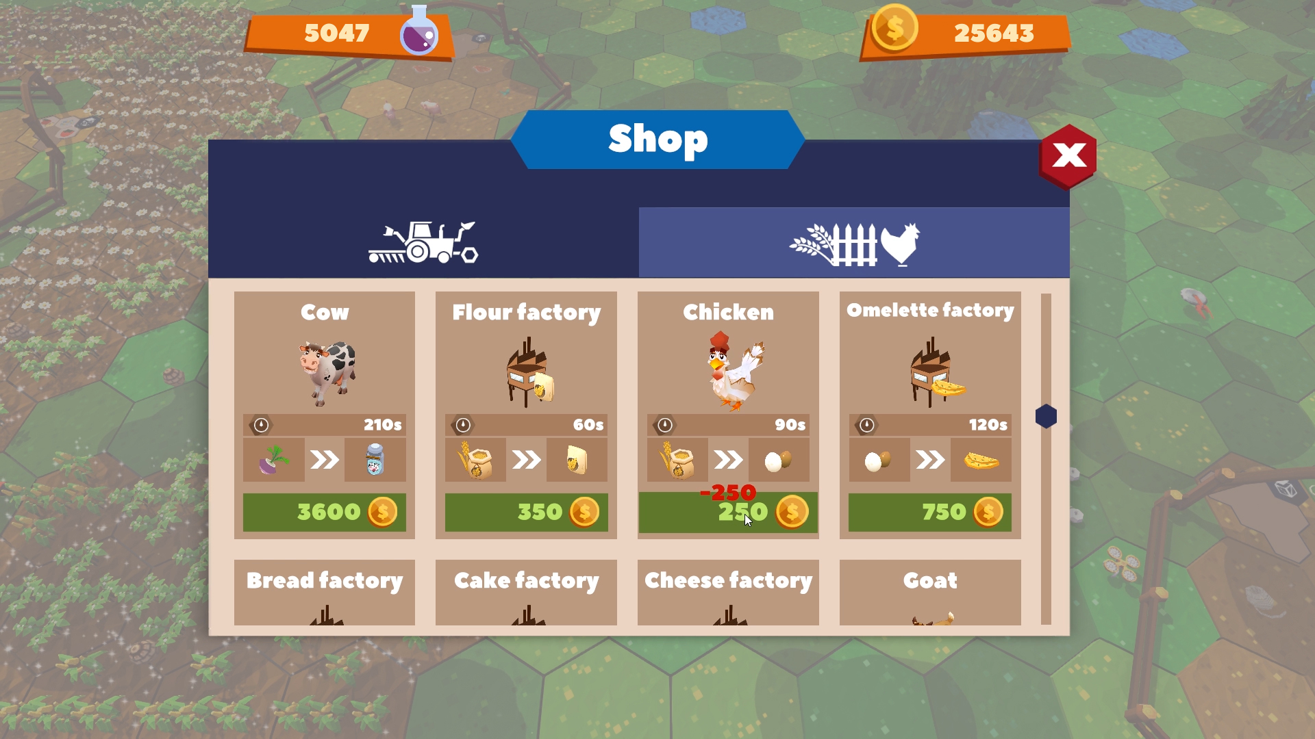 Скриншот из игры Red Tractor Tycoon - 1