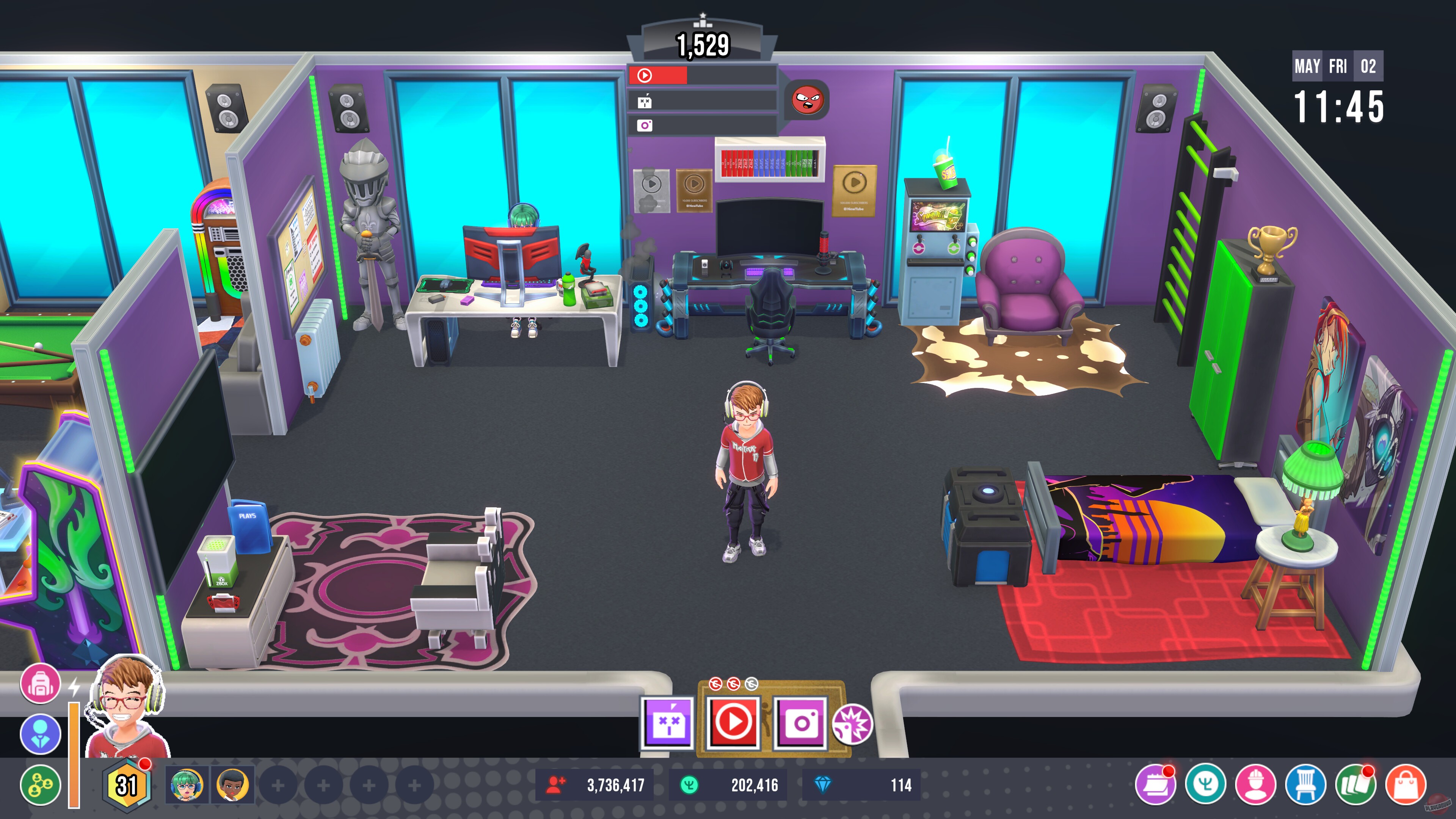 Скриншот из игры Youtubers Life 3 - Stream Together! - 4