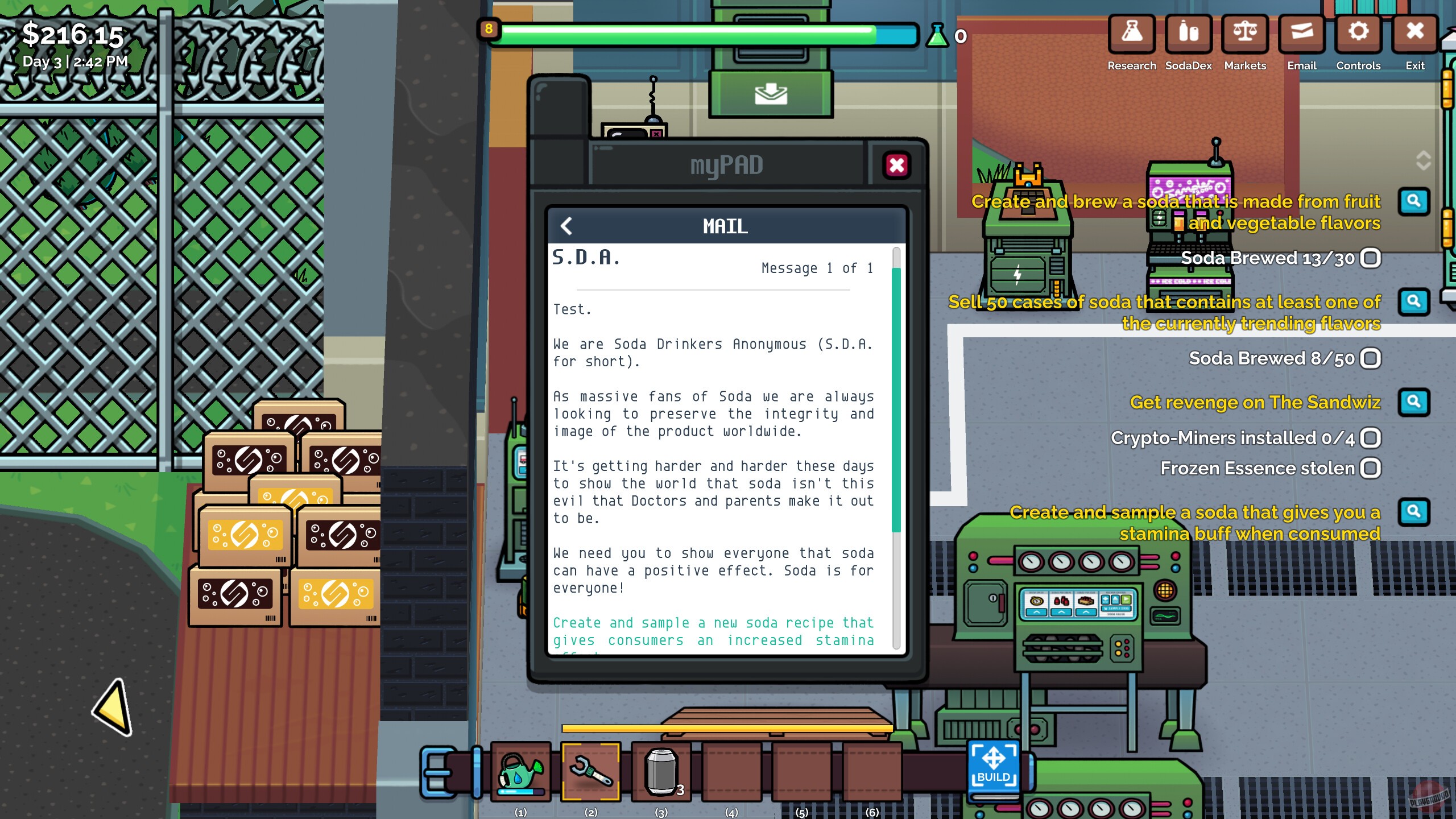 Скриншот из игры Soda Story - Brewing Tycoon - 7