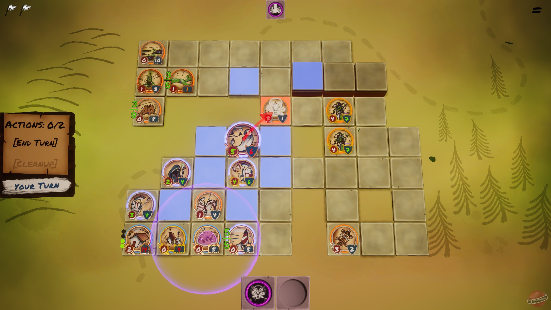 Скриншот из игры A Token War - 3