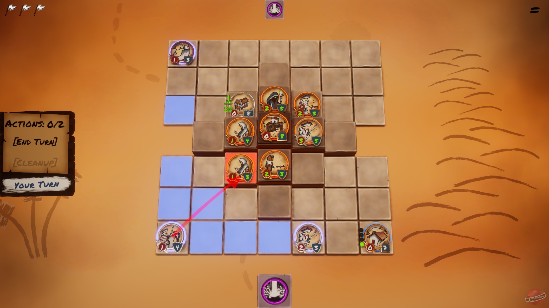 Скриншот из игры A Token War - 9