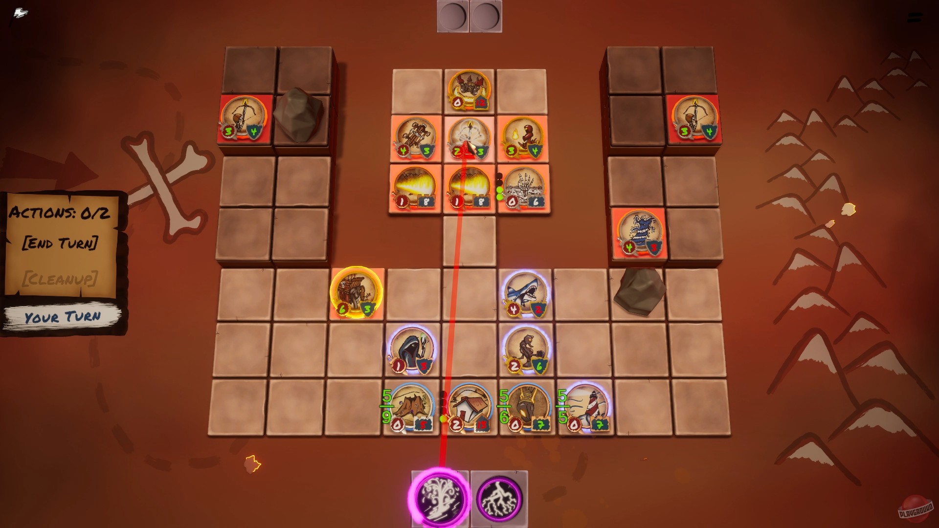 Скриншот из игры A Token War - 10