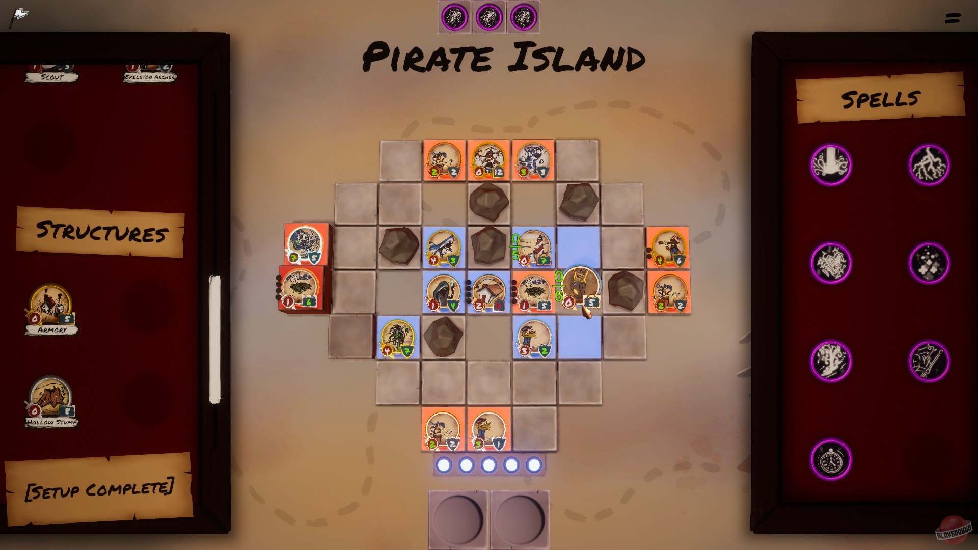 Скриншот из игры A Token War - 1