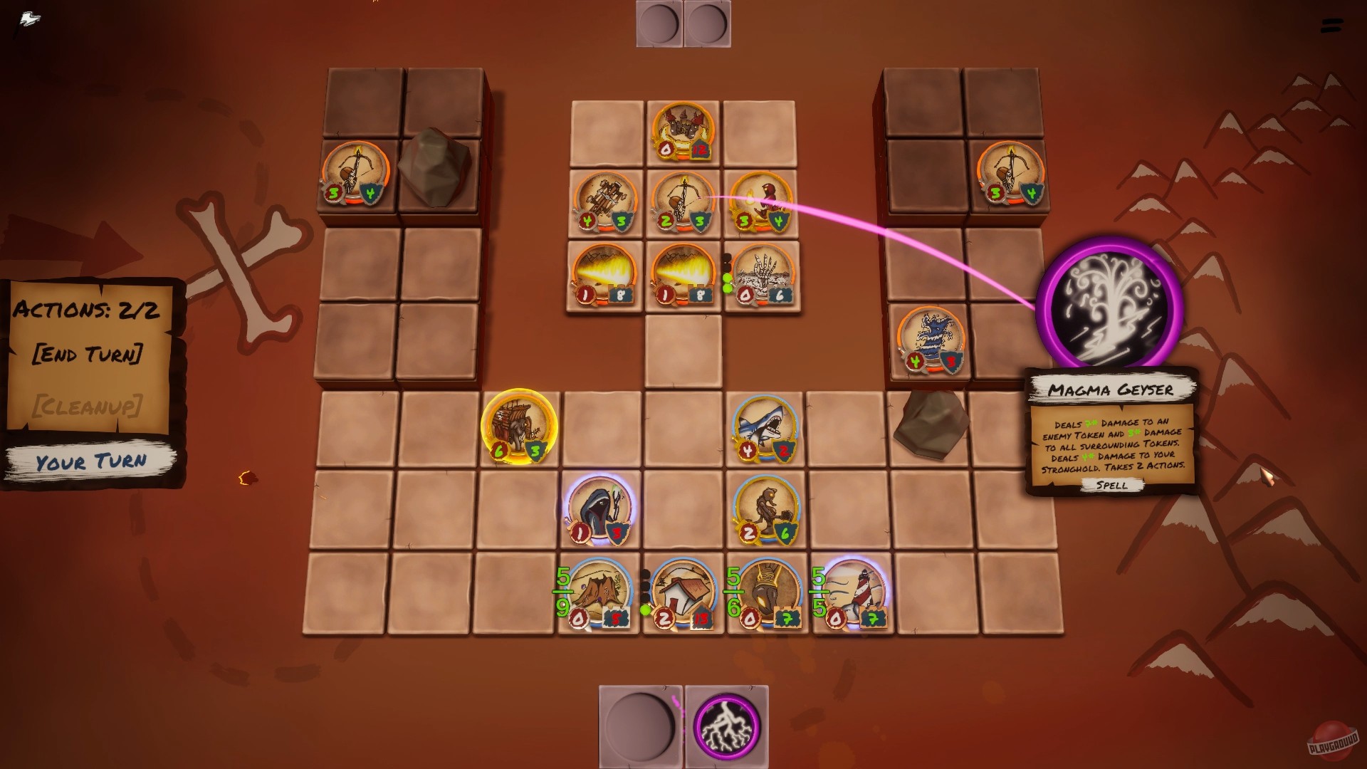 Скриншот из игры A Token War - 5