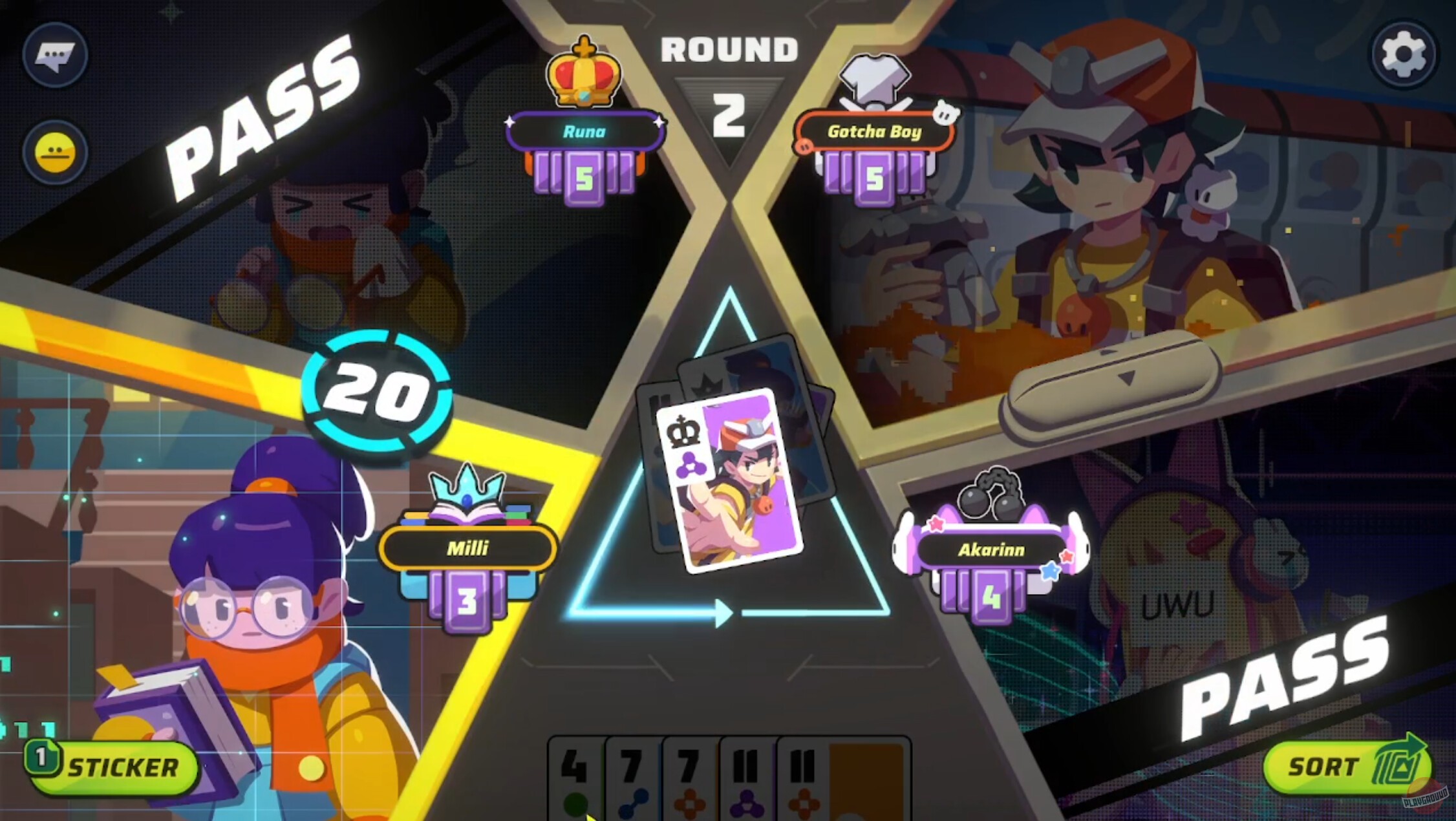 Скриншот из игры Slap 'em Up! - 6