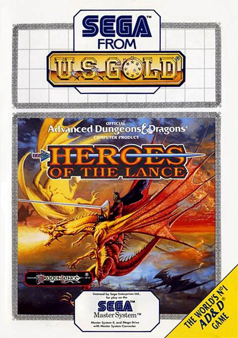 Обложка игры Heroes of the Lance