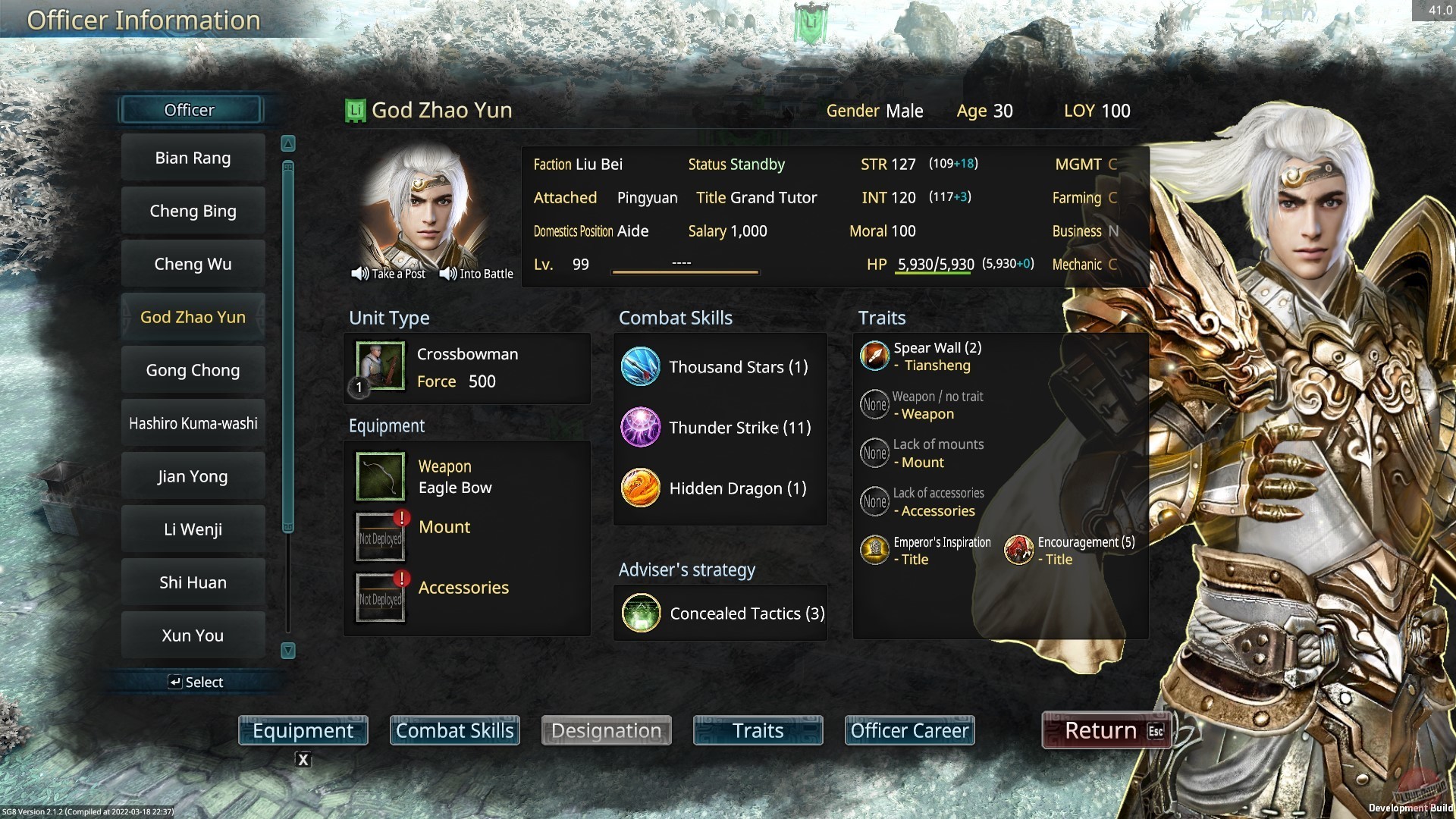 Скриншот из игры Heroes of the Three Kingdoms 8 - 20