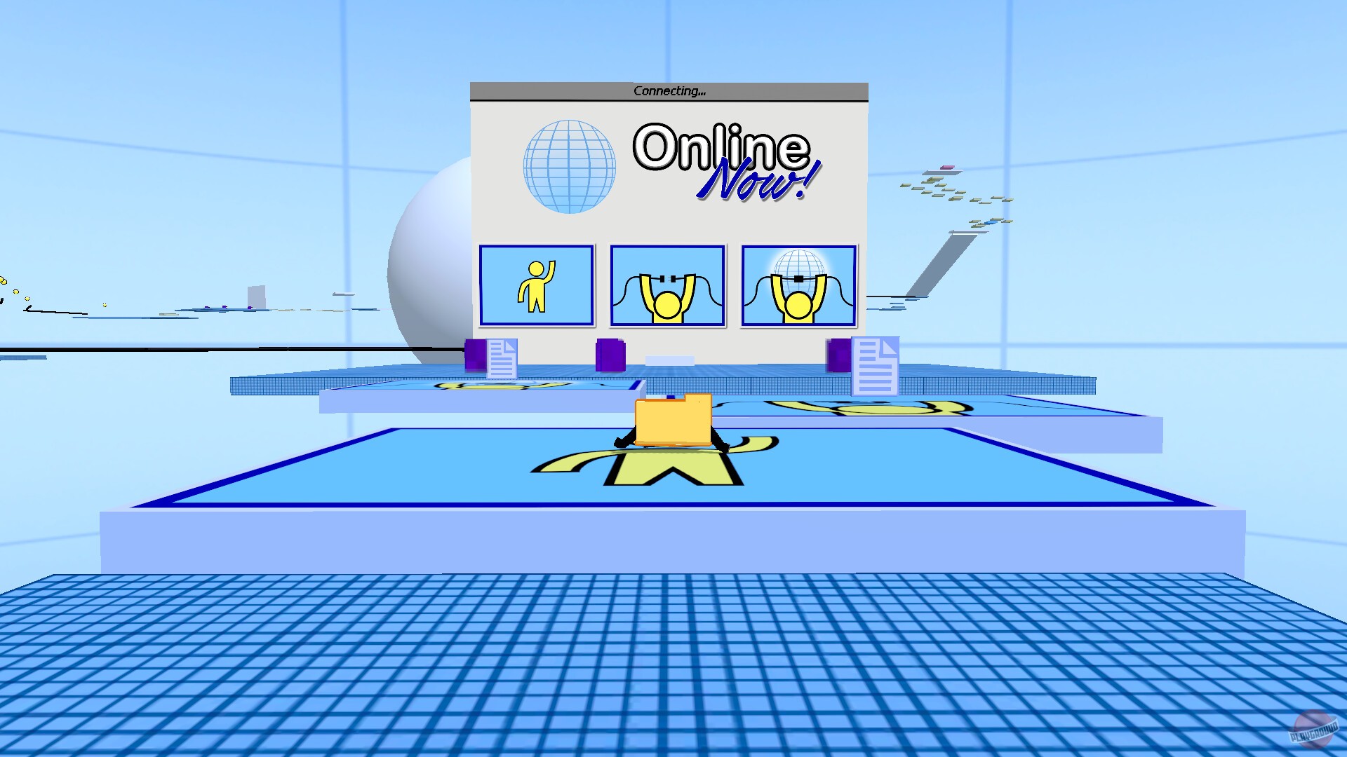 Скриншот из игры Foldy's OS Quest - 7