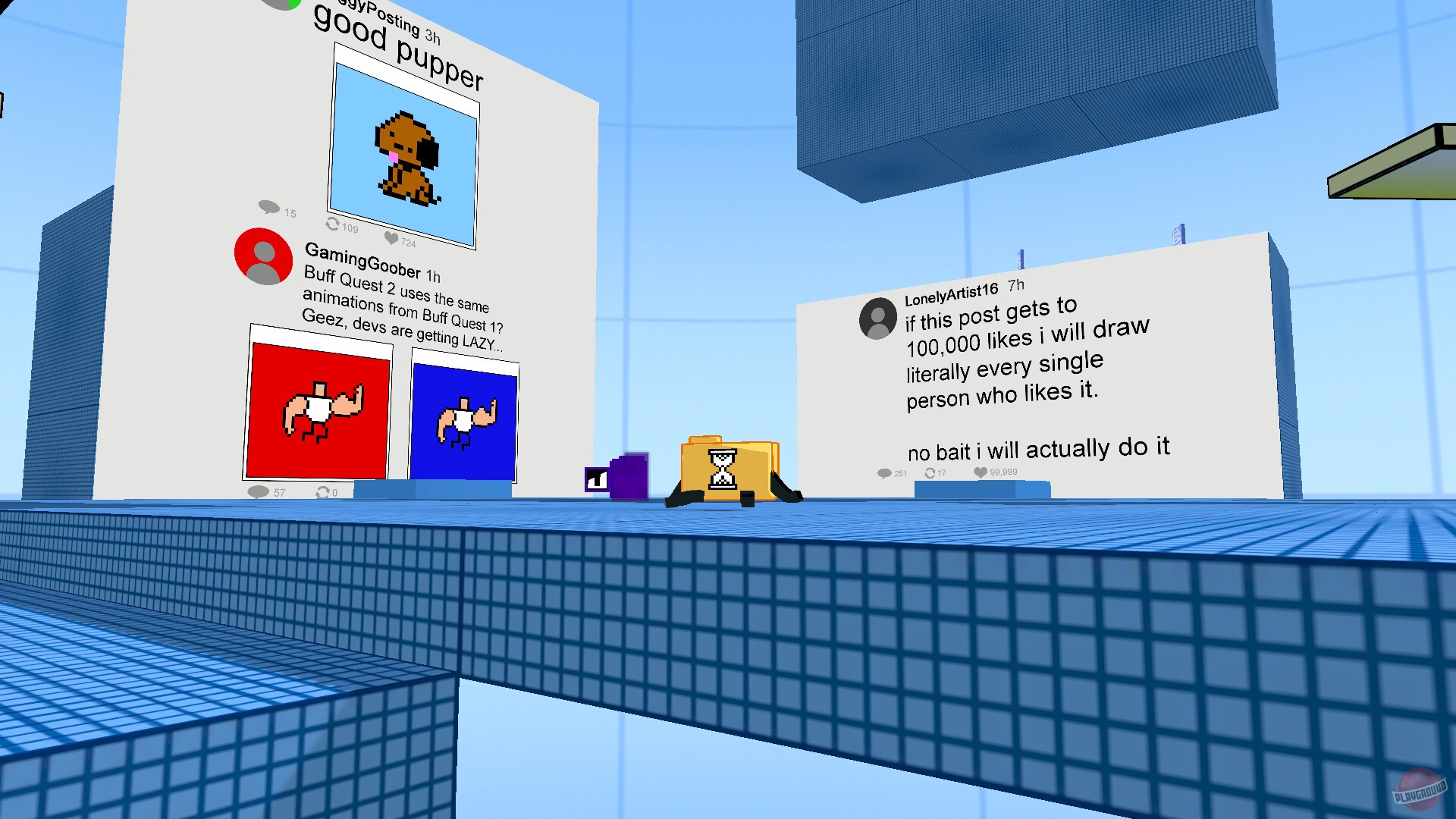 Скриншот из игры Foldy's OS Quest - 3