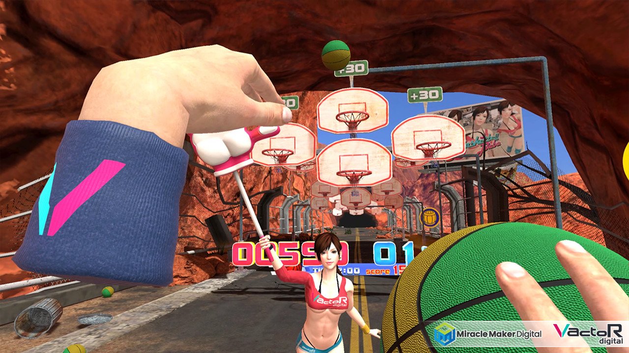 Скриншот из игры Basketball Babe - 1