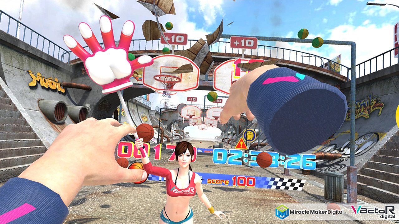 Скриншот из игры Basketball Babe - 2